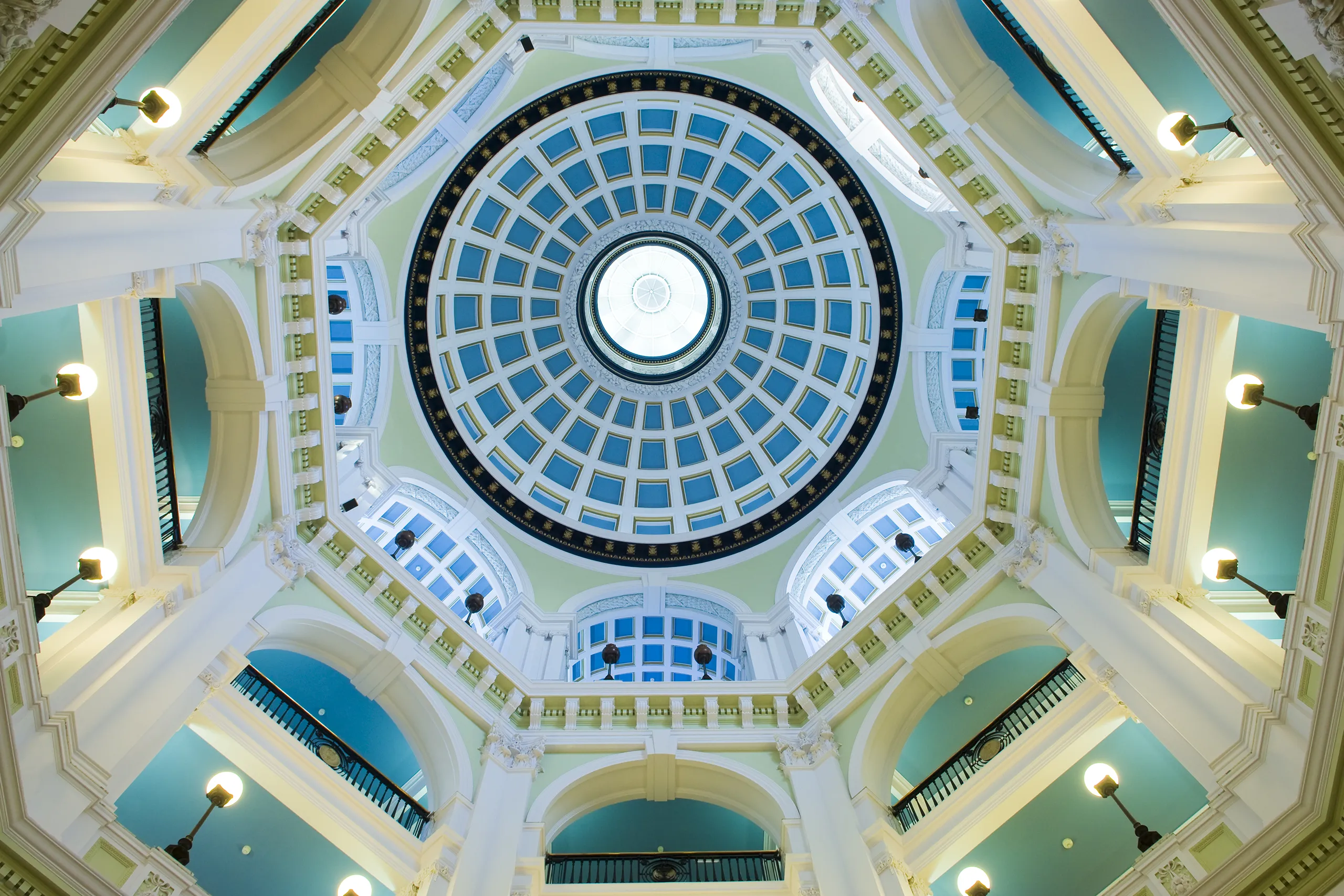 The Port of Liverpool Building, ceiling decor