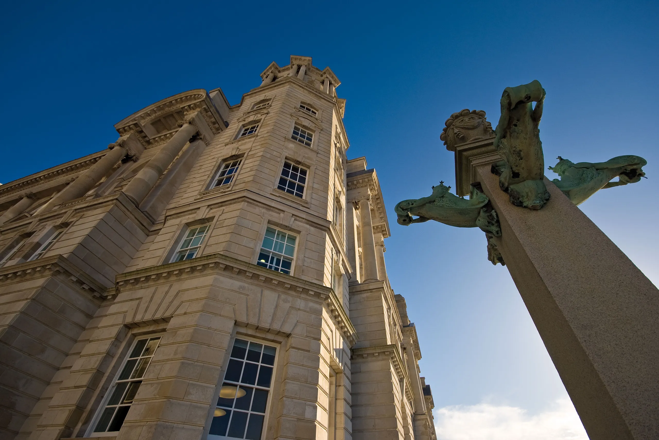 The Port of Liverpool Building, external