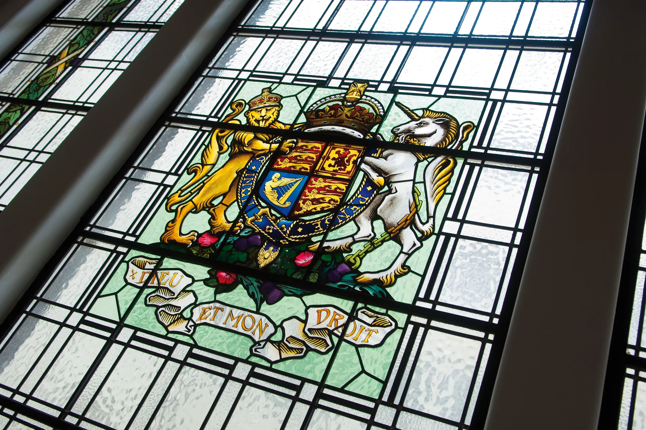 The Port of Liverpool Building, stained glass window